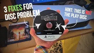 3 Fixes for Final Fantasy 7 Rebirth Data Disc Issue (FF7R2 Unreadable Disc  - PS5 disc edition R3)