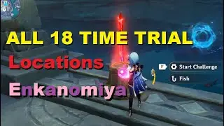 All 18 Time Trial Challenges Locations in Enkanomiya - Genshin Impact Guides