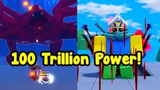 I Reached 100 Trillion Power And Defeated Overhaul Boss! - Anime Fighting Simulator X Roblox