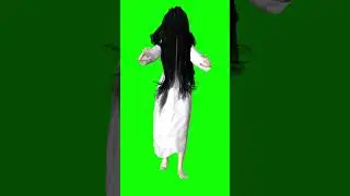 Green Screen The Ring Ghost Girl #3 #shorts