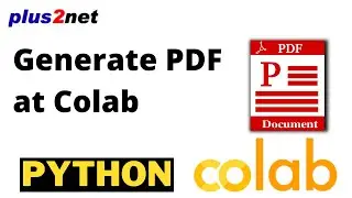 Creating PDF in Colab Platform using reportlab