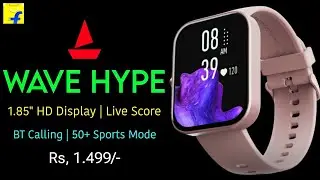 Boat Wave Hype Smartwatch | 1.85