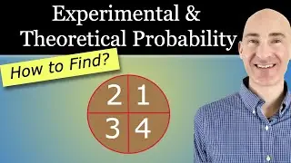 The Difference Between Experimental Probability & Theoretical Probability