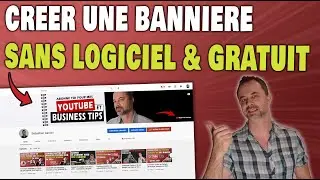 Comment Créer une Bannière pour sa Chaîne YouTube en 2023 SANS LOGICIEL [TUTO 2023]