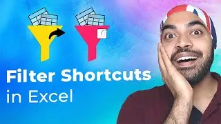 Filter Shortcuts in Excel