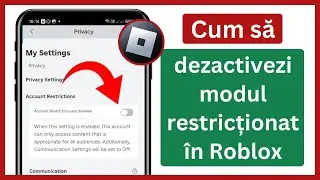 Cum să dezactivezi modul restricționat în Roblox (2024)| Dezactivați modul restricționat pe Roblox