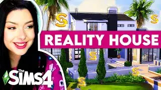 I Tried Building a REALITY HOUSE Mansion in The Sims 4