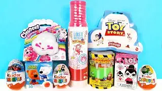 СЮРПРИЗ MIX! Cloudees, Мимимишки, Toy Story, Куклы LOL, Феи Диснея, Машинки Unboxing Kinder Surprise