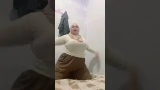 Bbw Chubby Hijab Joget 😍