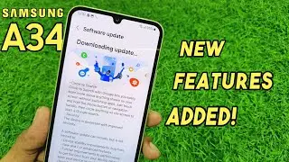 Amazing New Feature Just Got Added on Galaxy A34 5G - New Update!!