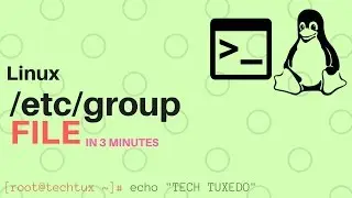 Linux in 3 minutes - /etc/group file