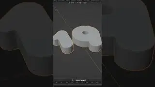 Inflated text in Blender🔮