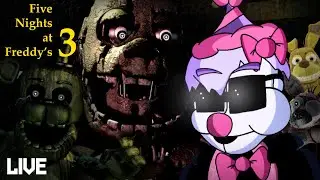 THIS ATTRACTION IS GREAT, SO MANY GUARDS I CAN-...! | Five Nights at Freddy's 3 | (LIVE)