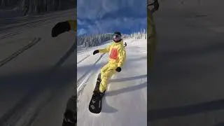 Friends on a powder day? Always! 🥳 #snowboarding #powderday #burtonsnowboards