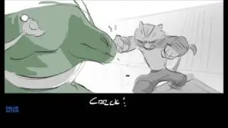 Kung fu panda 3 (Storyboard)