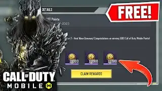 *NEW* GET FREE COD Points in COD Mobile Global & How To Unlock It! (10 Million CP Giveaway)