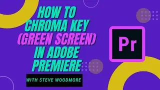 Premiere Pro CC how to Chroma key Green Screen Ultrakey Tutorial how to remove the green background