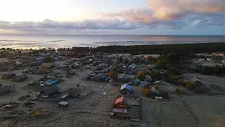 How people live in Russian North. A remote Russian village in the North of Russia.