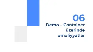 Tutorial 6 - Operations on Docker Container