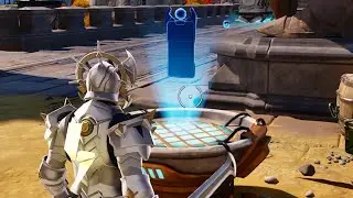 How to Make contact with AMIE at a Hologram Brazier Fortnite