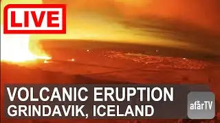 🌎 LIVE: Iceland Volcano Near Grindavik, Iceland (Cam C)
