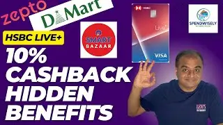 Best Cashback Credit Card for Grocery, Food and Dining | HSBC LIVE+ Credit Card Benefits