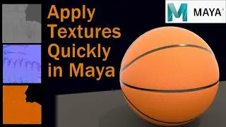 How to Quickly Apply Textures in Maya