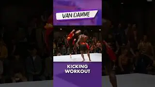 Vam Damme Kicking Workout! Try it now! #jcvd
