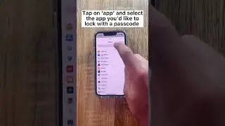 This how to lock your apps with password in iso for safety