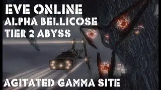 Eve Online Alpha In the Abyss. Tier 2  RLM Passive Tank Bellicose v Agitated Gamma Site