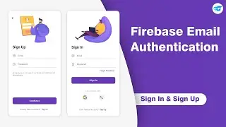 Flutter & Firebase Authentication 01 - Sign in & Sign up with Email