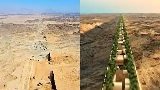 Saudi Arabia's 1 Trillion Dollar Megacity Project Shocked the World - Mega Constructions
