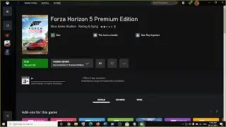 Fix Clicking On Forza Horizon 5 Play Button On Xbox App Opens Up Gaming Services On Microsoft Store