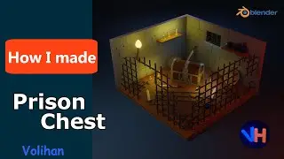 Prison Chest / Blender Modeling Room / Blender Timelapse