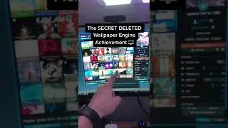 DELETED Wallpaper Engine Achievement! Did you know about this? 🤔
