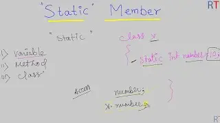 Java-74 Static Variables in Java || Static Members of Java