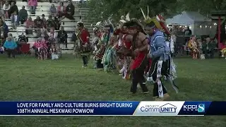 Love for family, culture, and tradition burns brightly at the 108th annual Meskwaki Powwow