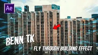 BENN TK FLY THROUGH BUILDING EFFECT | A Story in Hong Kong City [After Effects 2020 Tutorial]