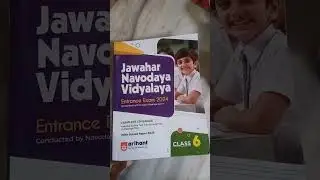 Navodaya Entrance exam book || Study material | Review of Arihant publication