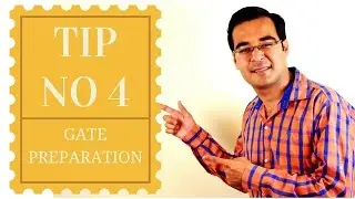 Tip No 4 | One Subject at a Time | How to Prepare for GATE Part 4 | Tips & Tricks for GATE