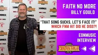 Faith No More Interview | Billy Gould | 2016 | Metal Hammer Golden Gods |