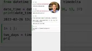 Работа с датами через объекты datetime и timedelta в 