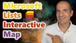 How to create an interactive map in Microsoft SharePoint lists