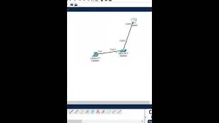 How to enable and disable port lab in CISCO Packet Tracer? 