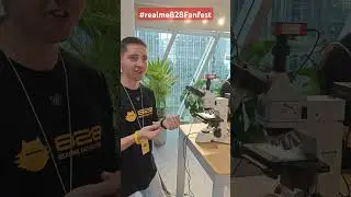 Стекло антишпион от #realme представили на #realme828Fanfest - подробности от @VovaNerzhaveykin