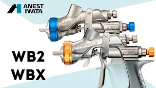 Тест и обзор краскопульта Anest Iwata Kiwami4 с головами WB2 и WBX