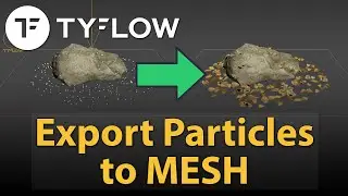 How to Export Particles to Mesh | tyFlow Tips&Tricks