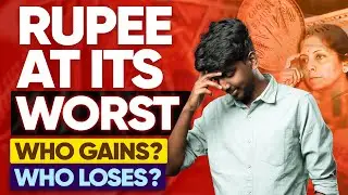 2 Reasons Why Indian Rupee is Crashing? 🤯 How Dollar Became The International Currency?
