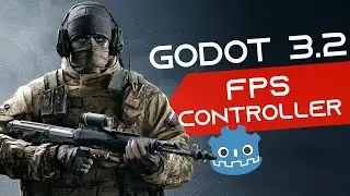 Godot 3.2 - First Person FPS Character Controller Tutorial In 6 Minutes 3.1