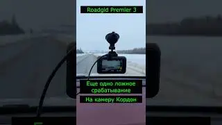 Roadgid Premier 3 ложное срабатывание на камеру Кордон
